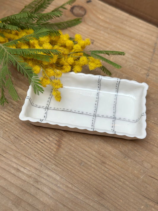 Mini coupelle rectangulaire