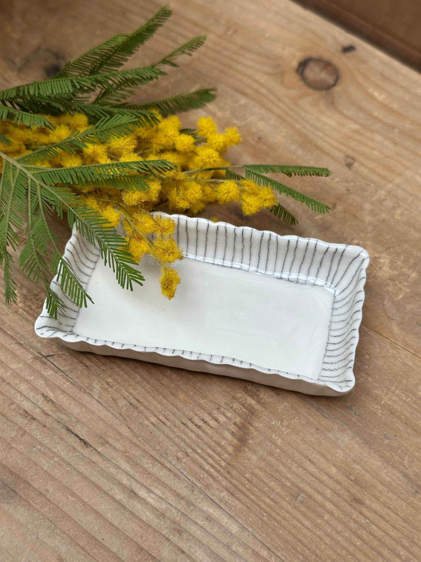 Mini coupelle rectangulaire